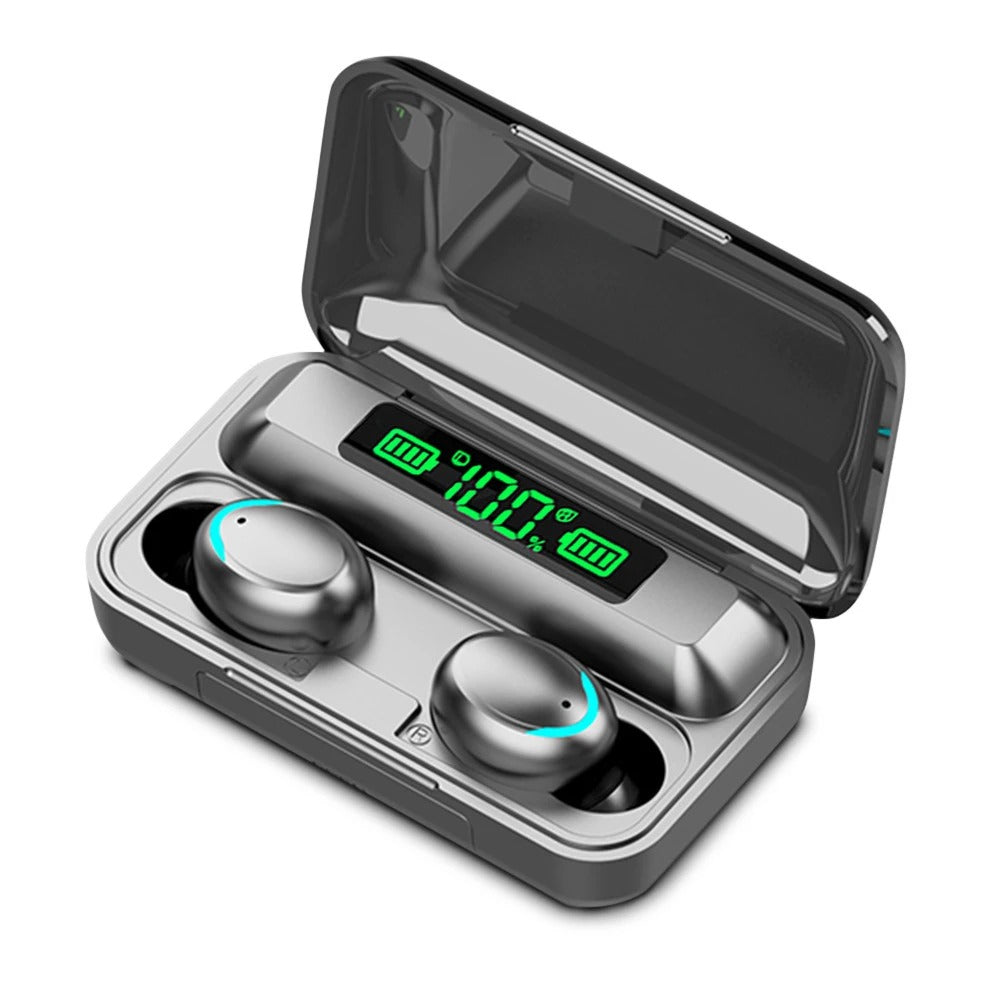 Audífono Inalámbricos F9 Con Power Bank